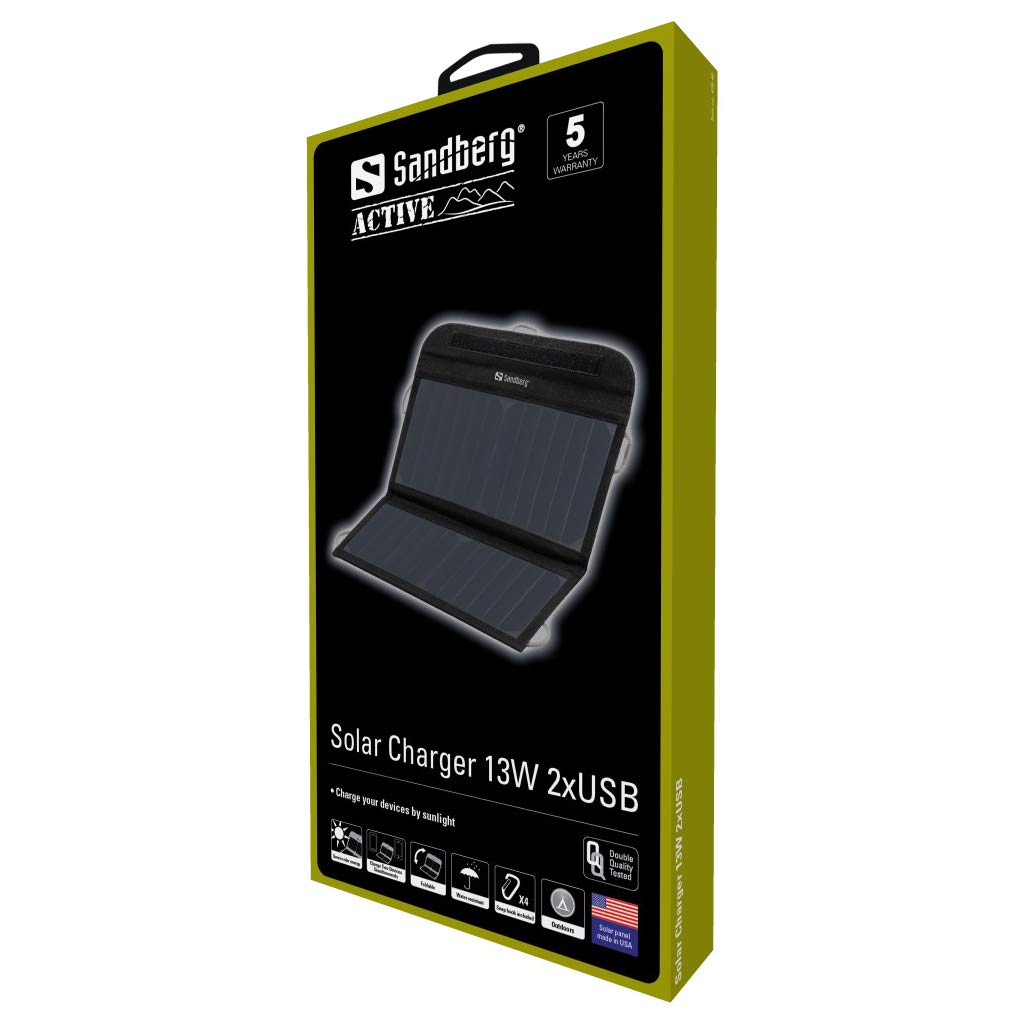 SANDBERG CARGADOR SOLAR 13W USB