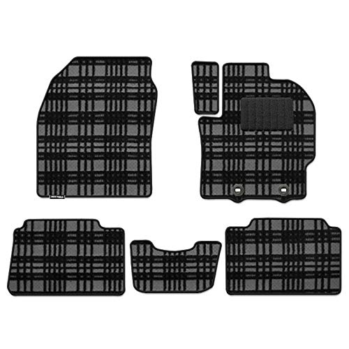 Hotfield トヨタ 互換品 新型 ヤリスクロス 10系 15系 2024年1月〜対応 フロアマット マドラスグレー/ガソリン/4WD