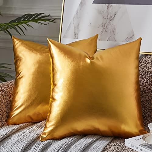 amazon gold pillows
