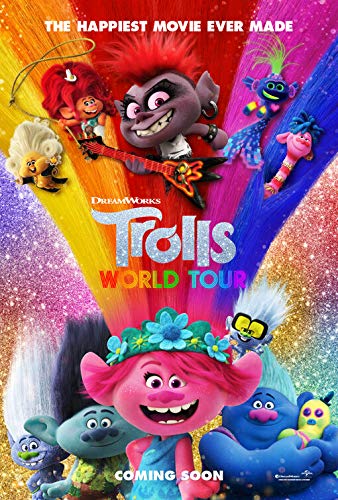 PacPrints buy one get one free trolls 2 v35 A3 (42 cm x 30cm) movie poster 2020
