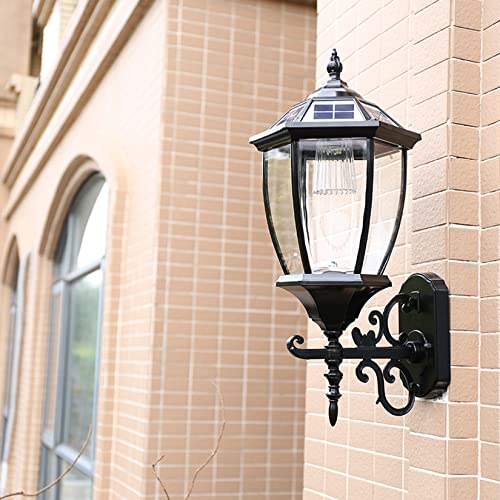 Applique murale solaire pour illuminer vos soirées de porche et repas en cour extérieure