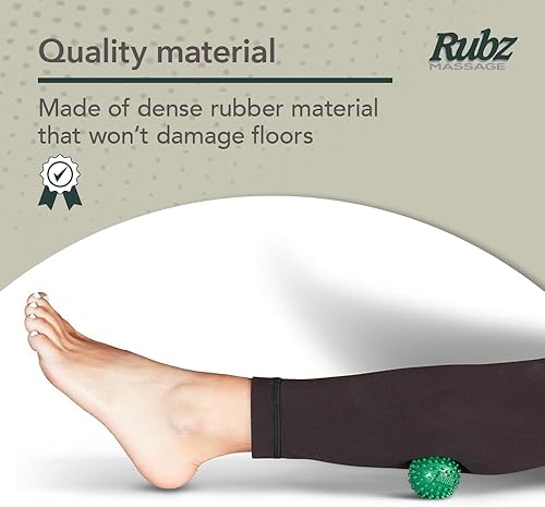 Miniatura 4 de Bola de masaje para pies, manos y espalda Due North Foot Rubz - Alivio del dolor de fascitis plantar, músculos tensos y pies doloridos - Herramienta