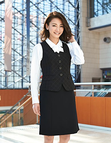 事務服 制服 ENJOY エンジョイ ワンピース EAW642 ノルディスツイル カーシーカシマ 大きいサイズ19号 Enjoy] [エンジョイ] 事務服 制服 ワンピース EAW642 ノルディスツイル
