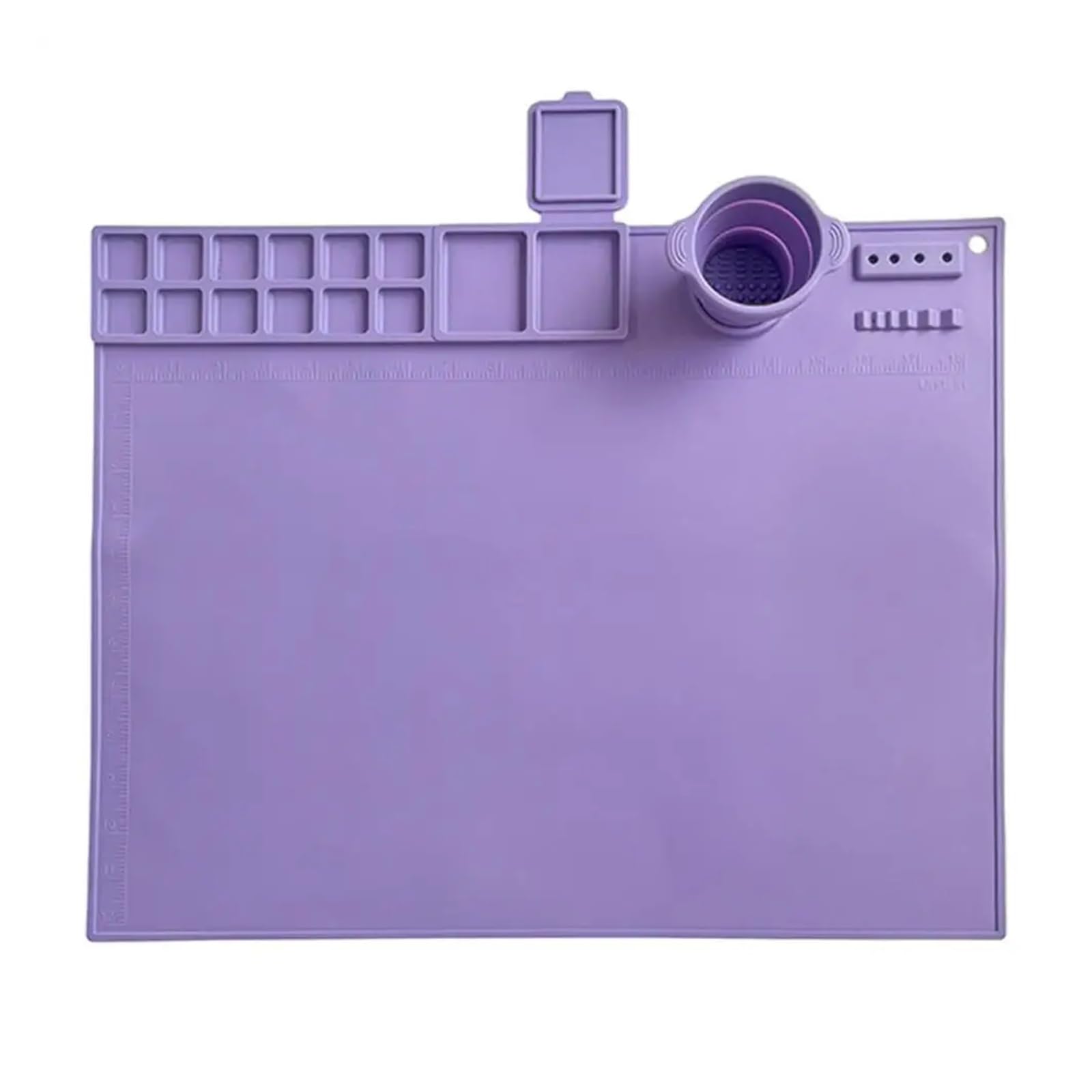 Silicone Painting Mat Silicone Painting Mat Drawing Pad With Palette Casting Molds For drawing