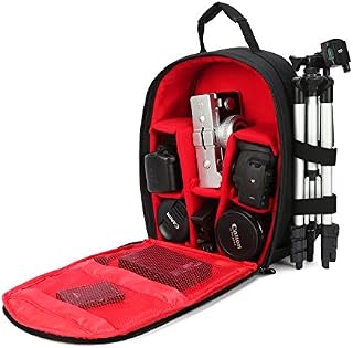 G-raphy Camera Backpack Unisex Waterproof Photography Camera Gears Bag Case for DSLR/SLR Camera
