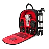G-raphy Camera Bag Camera Backpack with Rain Cover for Canon, Nikon, Sony,Lens, Tripod and Accessories (Small Size)