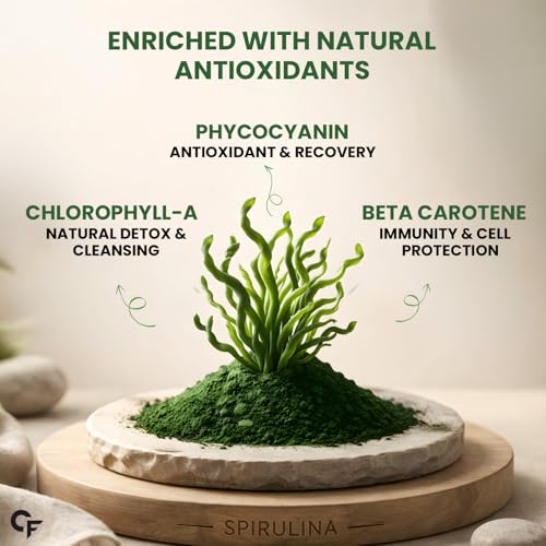 Carbamide Forte 100% Organic Spirulina 2000 mg 180 Tablets 2 g - Image 7