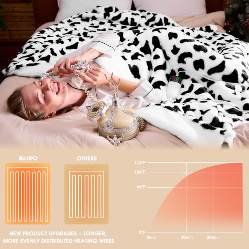 Rujipo HEATED BLANKET GIFT Blanket Electric Throw thumb #4