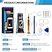 Phone Glue, Screen Repair Adhesive with Repair Tools for Electronic Screen Multi-Function Phone Repair Glue Craft Adhesive Kit for Electronic Screen, Cell Phone Screen (Black, 50ml)