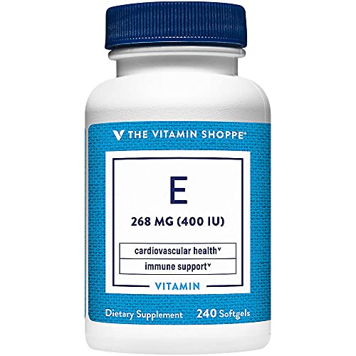 The Vitamin Shoppe Vitamin E 400 IU Softgels