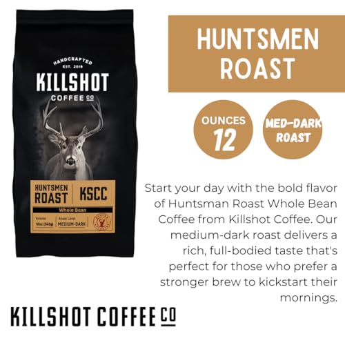 Killshot Coffee en Grano - 12 oz, Tostado Medio Oscuro miniatura 2