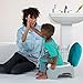 Summer Infant Summer 3-in-1 Train with Me Potty Seat Topper and Stepstool for Toddler Training and Beyond Easy to Empty and Clean Space Saving