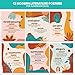 Decorably 12 Modern Literature Figurative Language Posters for Classroom, 11x14in Educational, Matte-Laminated School Decor - for Hallways, Bulletin Boards, Home Study Room, Library