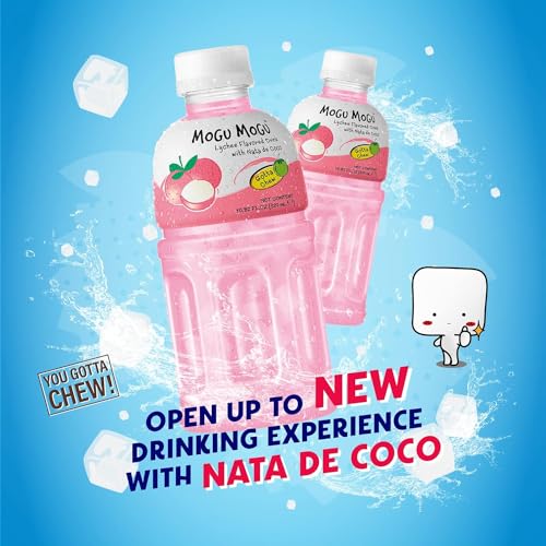 Image of Mogu Mogu Juice - Lychee, 300ml Bottle