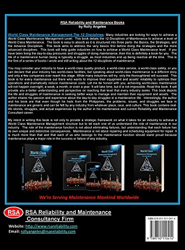World Class Maintenance Management: The 12 Disciplines