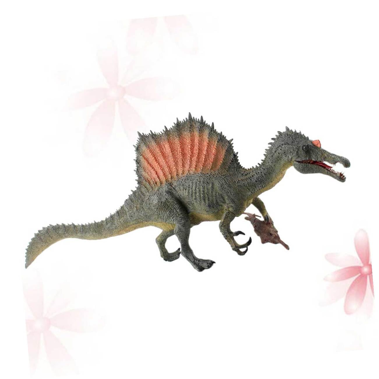 Toyvian Figura in Plastica Realistica Spinosauro, Decorazione per Scrivania