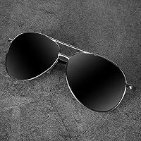 MXNXEU Sonnenbrille Herren Fahrerbrille Polarisiert Unisex Pilotenbrille-YH – Ansicht 2
