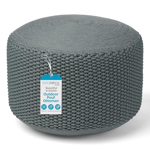 BIRDROCK HOME Outdoor Pouf