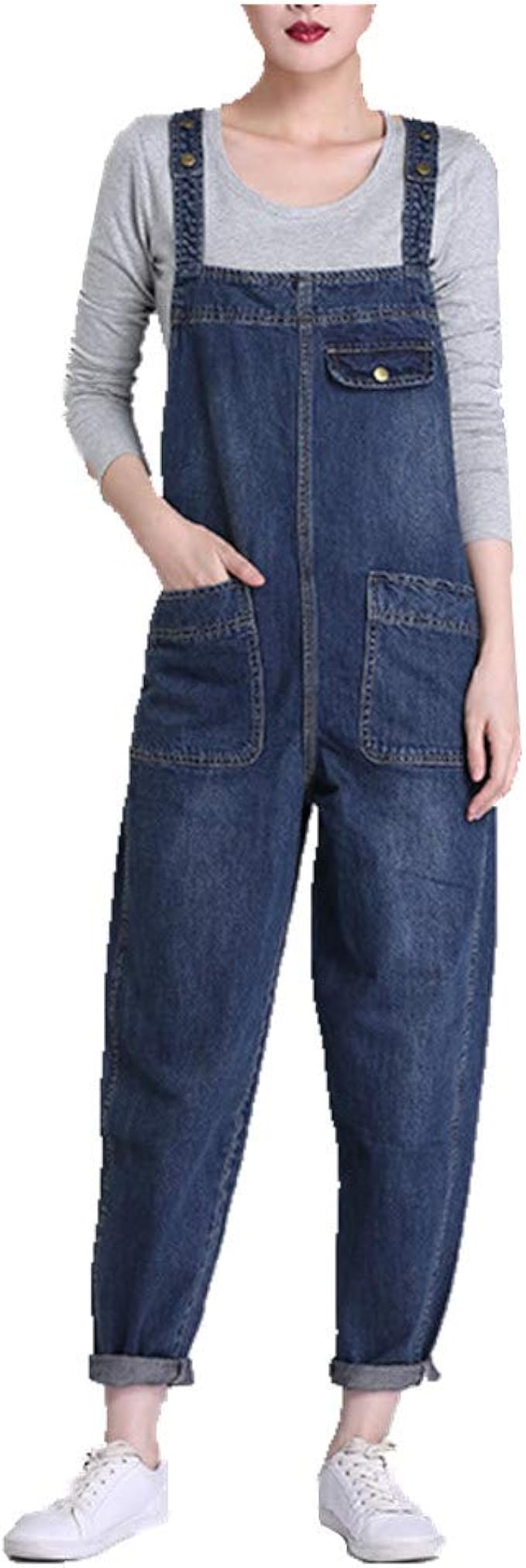 N\\P Jeans, Bretelle da donna, Jeans, Bretelle da donna : Amazon.it