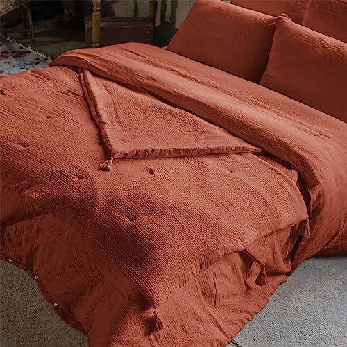 Boutis 100% gaze de coton 150x150cm pour vos soirées cocooning au salon - 3