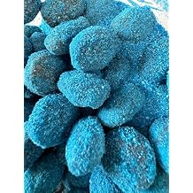 Sour Blue Raspberry Gushers, Viral Tiktok Candy Extremely Sour Gushers/Gummies 1 lb with Extra Sour Powder