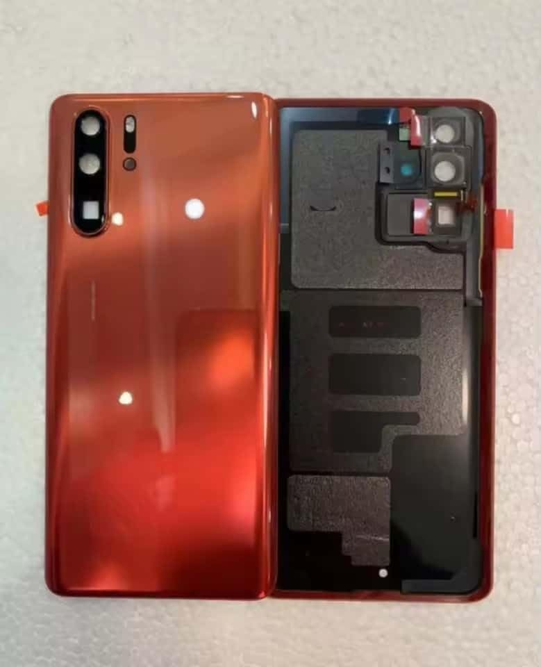 YOOOKOOO Compatible Rear Back Cover for Huawei P30 Pro – Battery Door Housing Replacement Part (Blue No Lens)