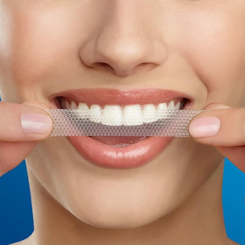 Teeth Whitening Strips, Teeth Whitener Kit, Enamel-Safe Soft Formula, Mint Fresh Flavor, No Sensitivity, Visibly Whiter Smile