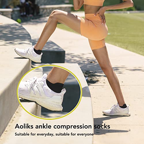 Image of Compression Socks for Women & Men(1 /3 /7 /8 PACK) - Best for Running,Medical,Nurse,Travel,Cycling-20-30mmHg