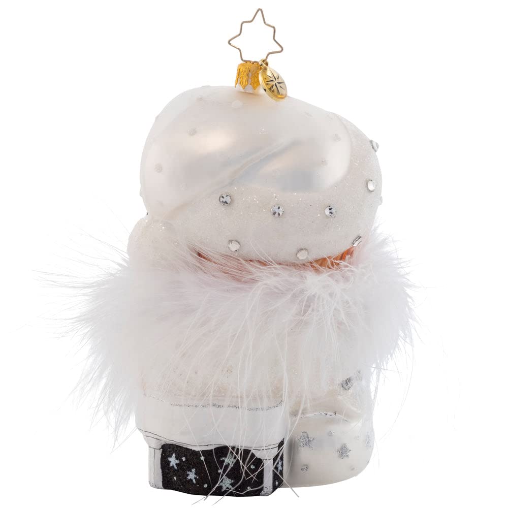 Christopher Radko Hand-Crafted European Glass Christmas Tree Decorative Ornament, Holiday Star