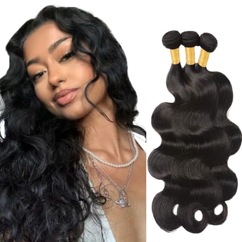 Body Wave Bundles Human Hair 8A Grade Peruvian...