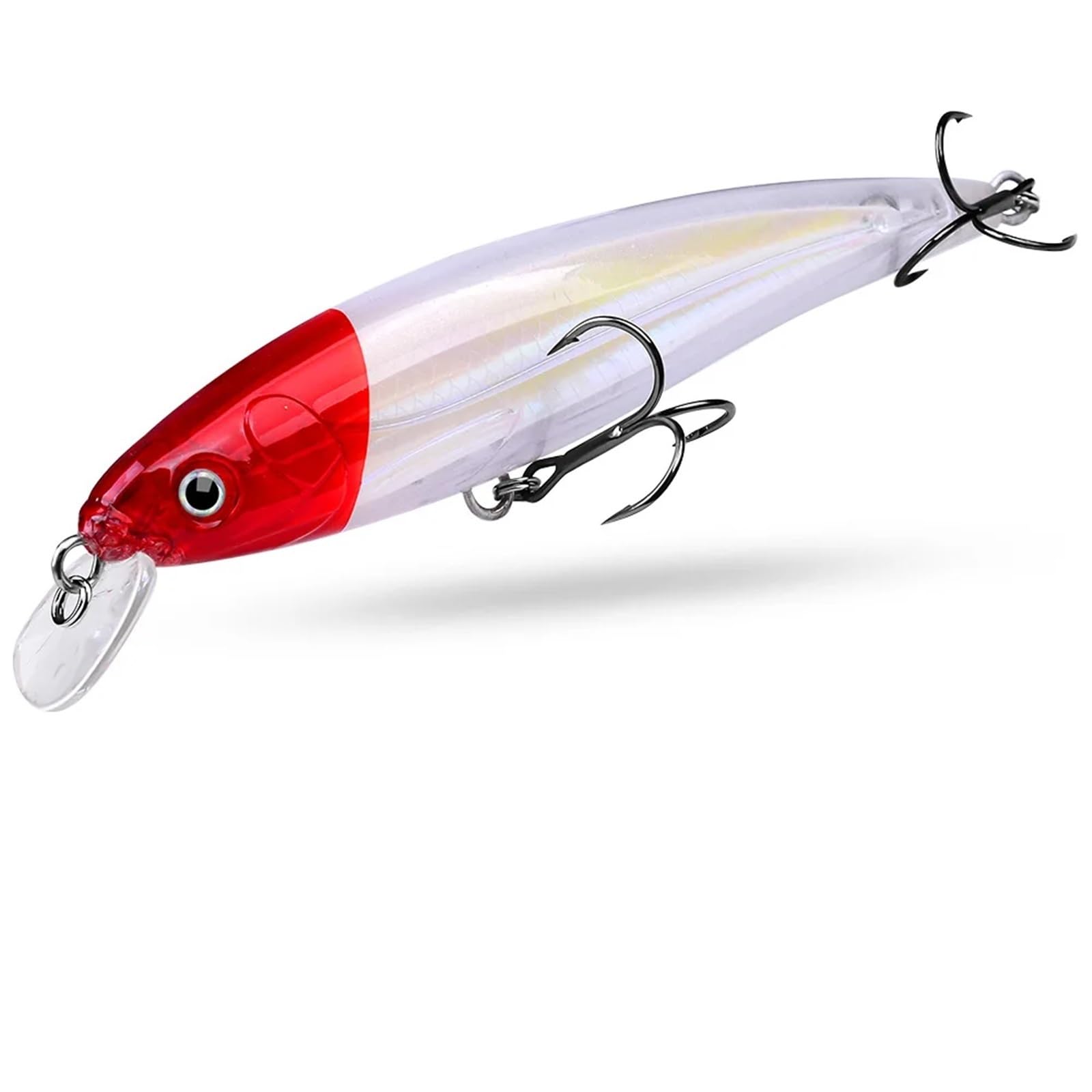 16 cm 40 g Angelköder schwimmende Minnow-Drillinge biomimetischer Kunststoff for Angeln künstlicher Langstrecken-Fake-Köder