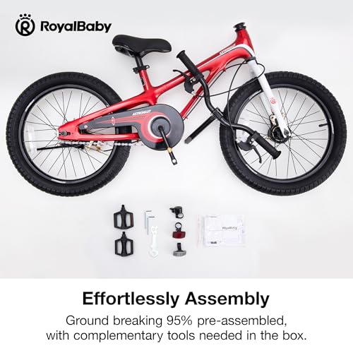 Image of RoyalBaby Kids Bike Lightweight Magnesium Alloy, 14 16 18 Inch Children's Bicycle for Boys Girls Ages 3-9