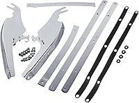 Vista 9 de TCT-MOTORPARTS Parabrisas frontal transparente de PC para Harley Softail Deluxe Fat Boy FLS 2000-2017 FLS, FLSS, FLST, FLSTC, FLSTF, FLSTFB y FLSTFBS