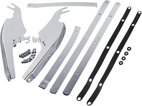 Miniatura 9 de TCT-MOTORPARTS Parabrisas frontal transparente de PC para Harley Softail Deluxe Fat Boy FLS 2000-2017 FLS, FLSS, FLST, FLSTC, FLSTF, FLSTFB y FLSTFBS