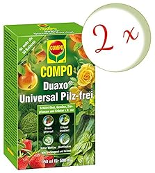 Compo Duaxo Universal Pilz-frei, Bekämpfung von Pilzkrankheiten an Obst, Gemüse, Zierpflanzen und Kräutern, Konzentrat inkl. Messbecher, 300 ml