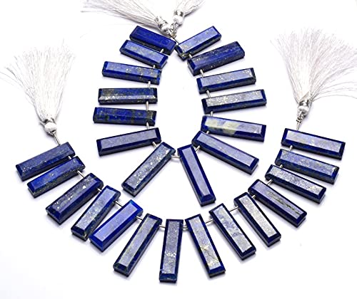 Lapis lazuli d'Afghanistan perles facettées haut de gamme pour la création de bijoux uniques