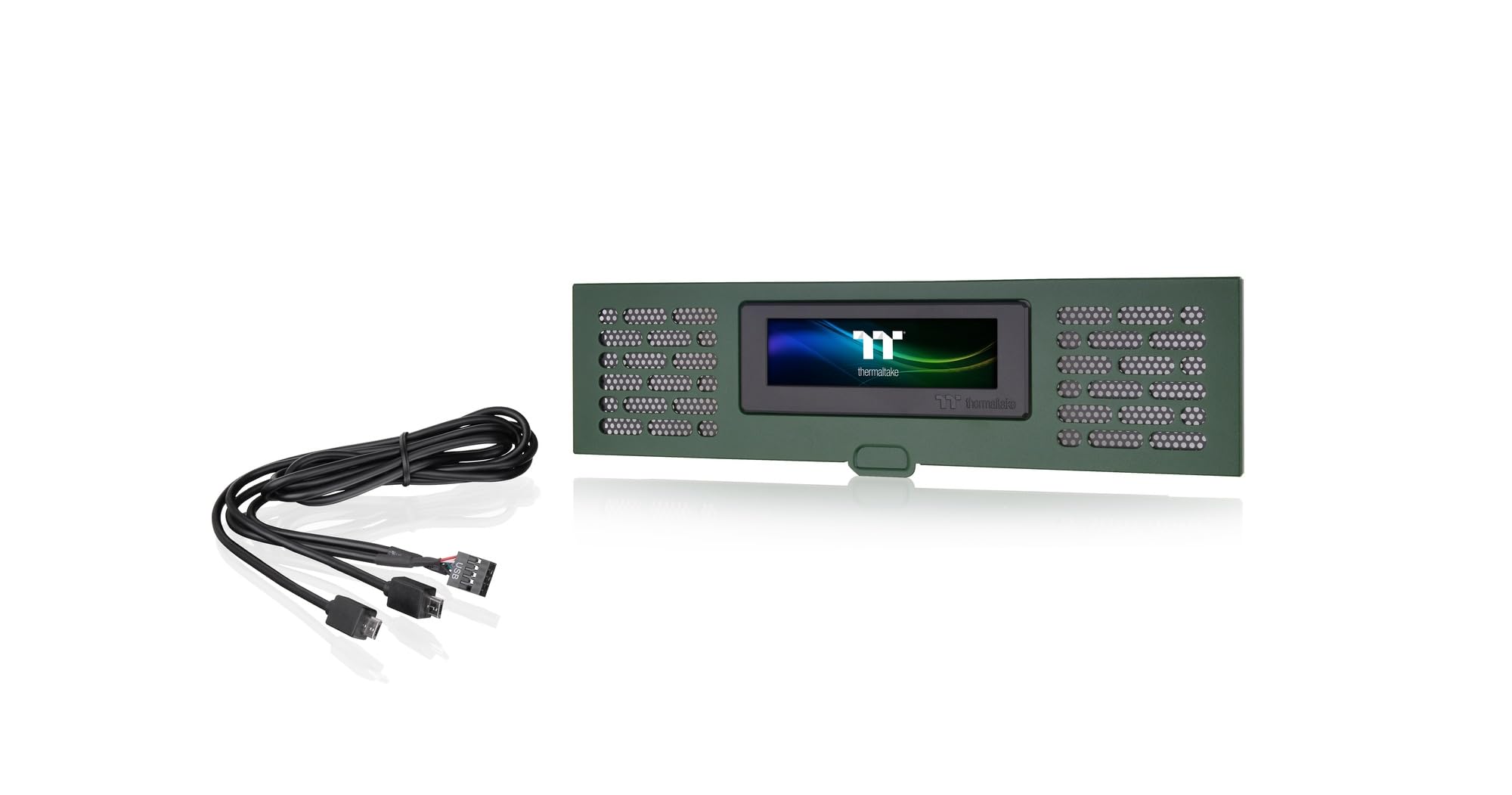 Amazon.co.jp: Thermaltake LCD Panel Kit Racing Green for The Tower