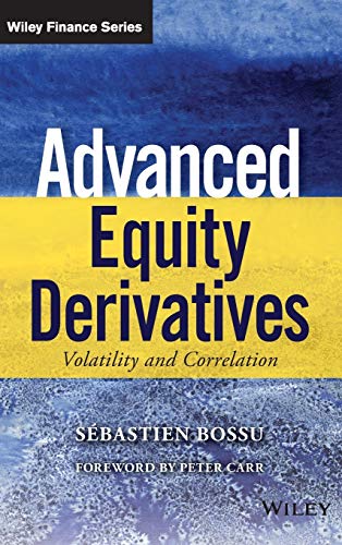 Advanced Equity Derivatives Volatility And Correlation Wiley Finance Buy Online In Cayman Islands At Cayman Desertcart Com Productid 7265864
