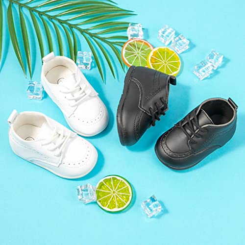 Babelvit Baby Boys Girls Loafers Oxford Shoes Lace Up Sneakers First Walking Shoes Pu Leather Moccasins Soft Rubber Sole Boots Unisex Ankle Strap Infant Toddler Newborn Outdoor Sporty Crib Dress Shoes #TOP2