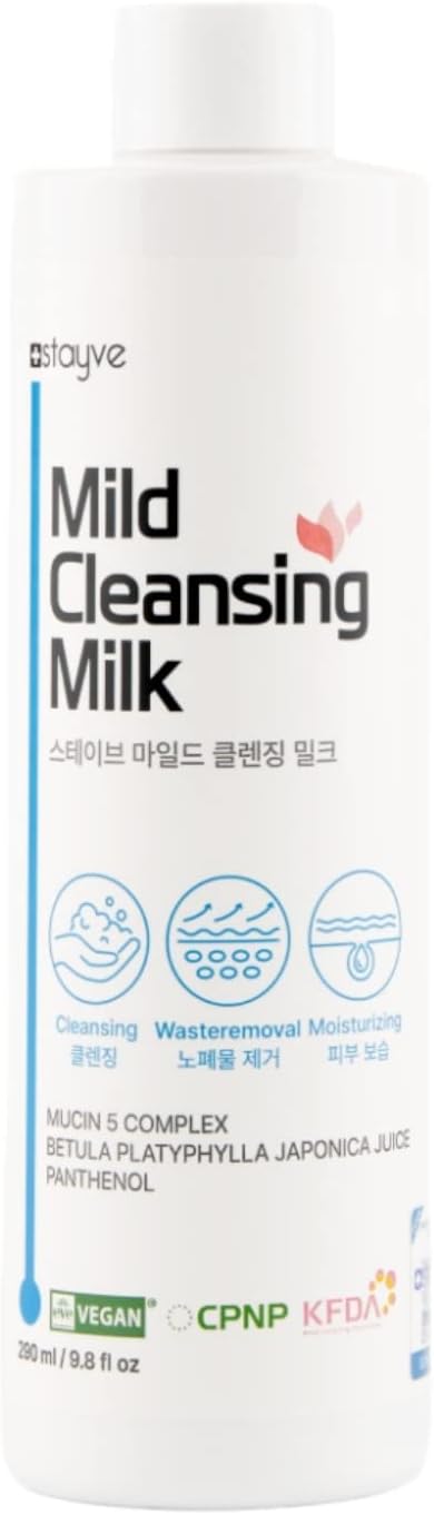 Mild Cleansing Milk by Evie Korea - Professional Skincare Cleanser - 290ml