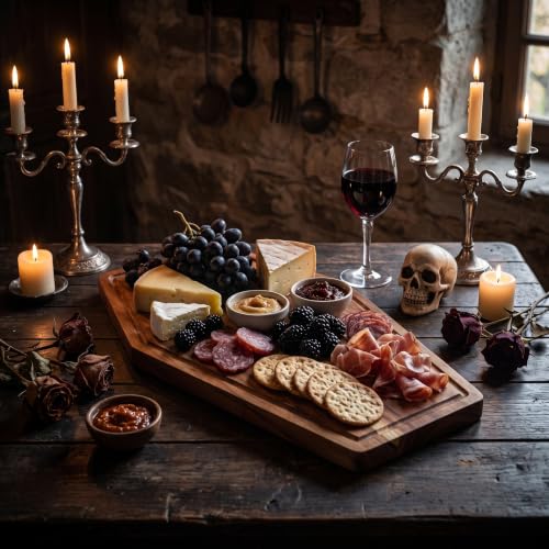 Halloween Charcuterie Board, Halloween Cutting Board, Coffin Shaped 2-Sided - image 7