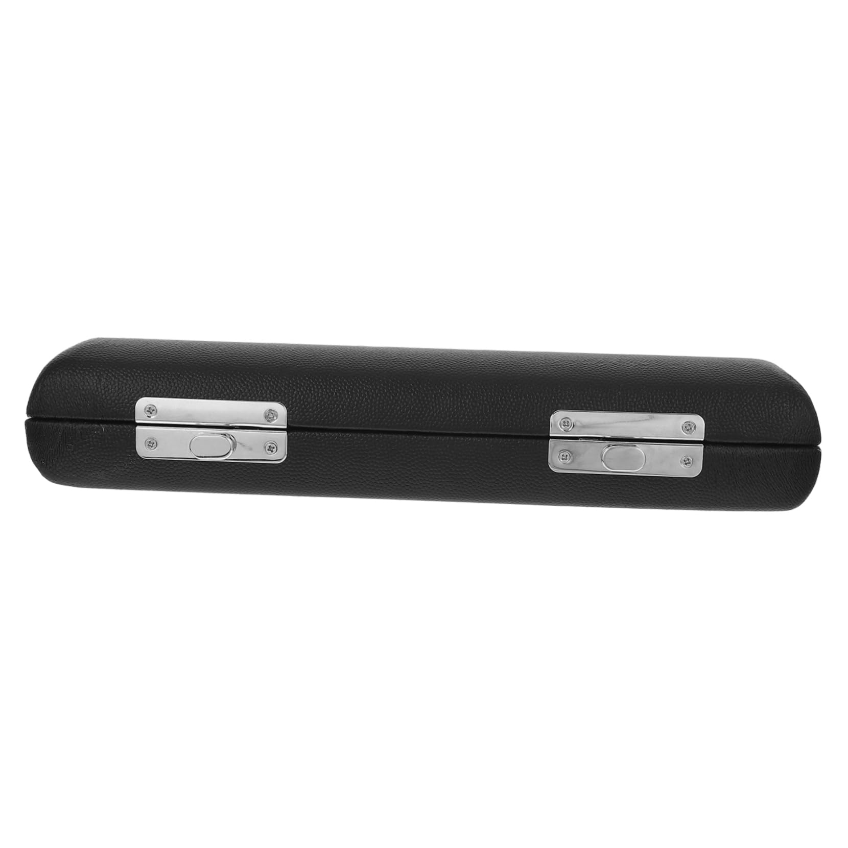 Yardwe Box Flute Storage Case Leather Box Durable Leather Material Lightweight Portable Musical Instrument Storage for Safe Flute Organization
