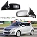 TiJeRa For Suzuki Swift 2005-2016 Right Side Rear View Mirror With Turn Signal&Power Lens