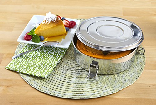 Imusa Flan Mold, Silver #TOP5