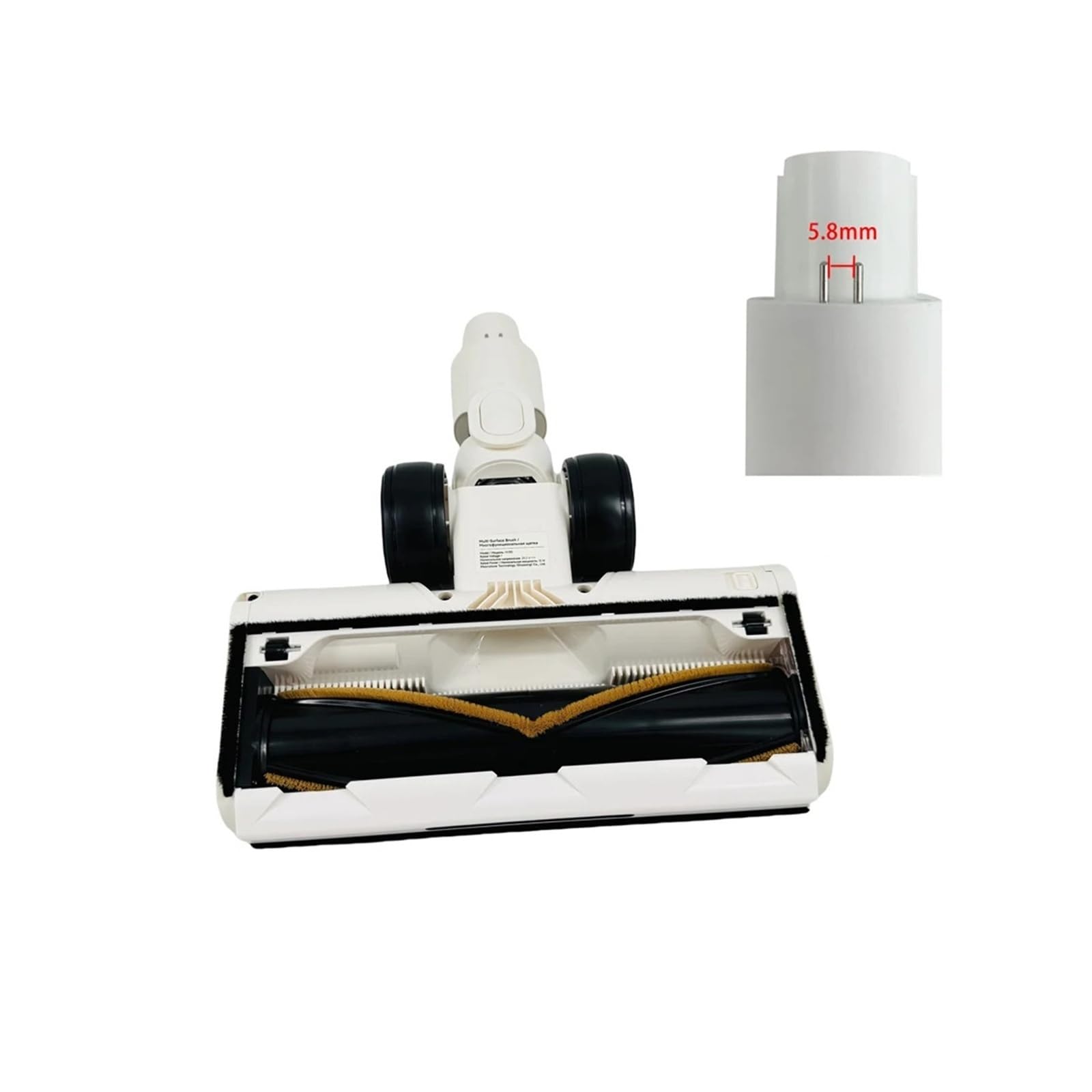 Cabezal De Cepillo De Tierra Eléctrico De Repuestos Del Rodillo Colector De Polvo | Compatible con Dreame, V9 V10 inalámbrico de mano