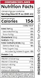 Pomona Organic Pure Tart Cherry Juice cold pressed not from concentrate glass bottle, photo 2