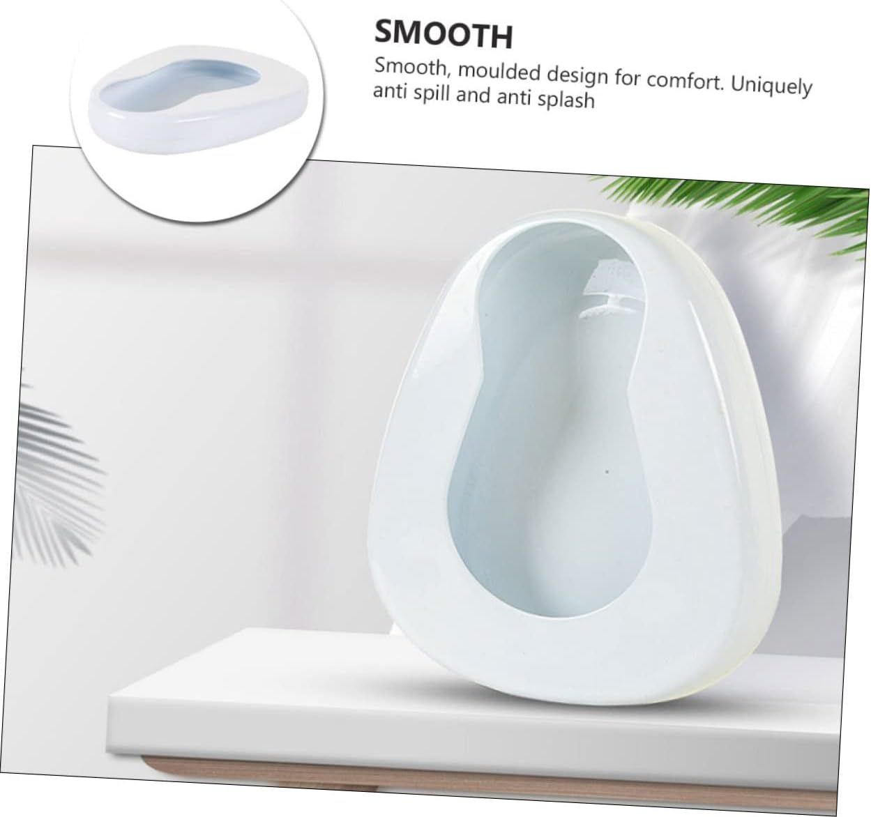 COLLBATH Travel Urinal for Women Bedridden Patient Male Urinal Spill Camping Toilet