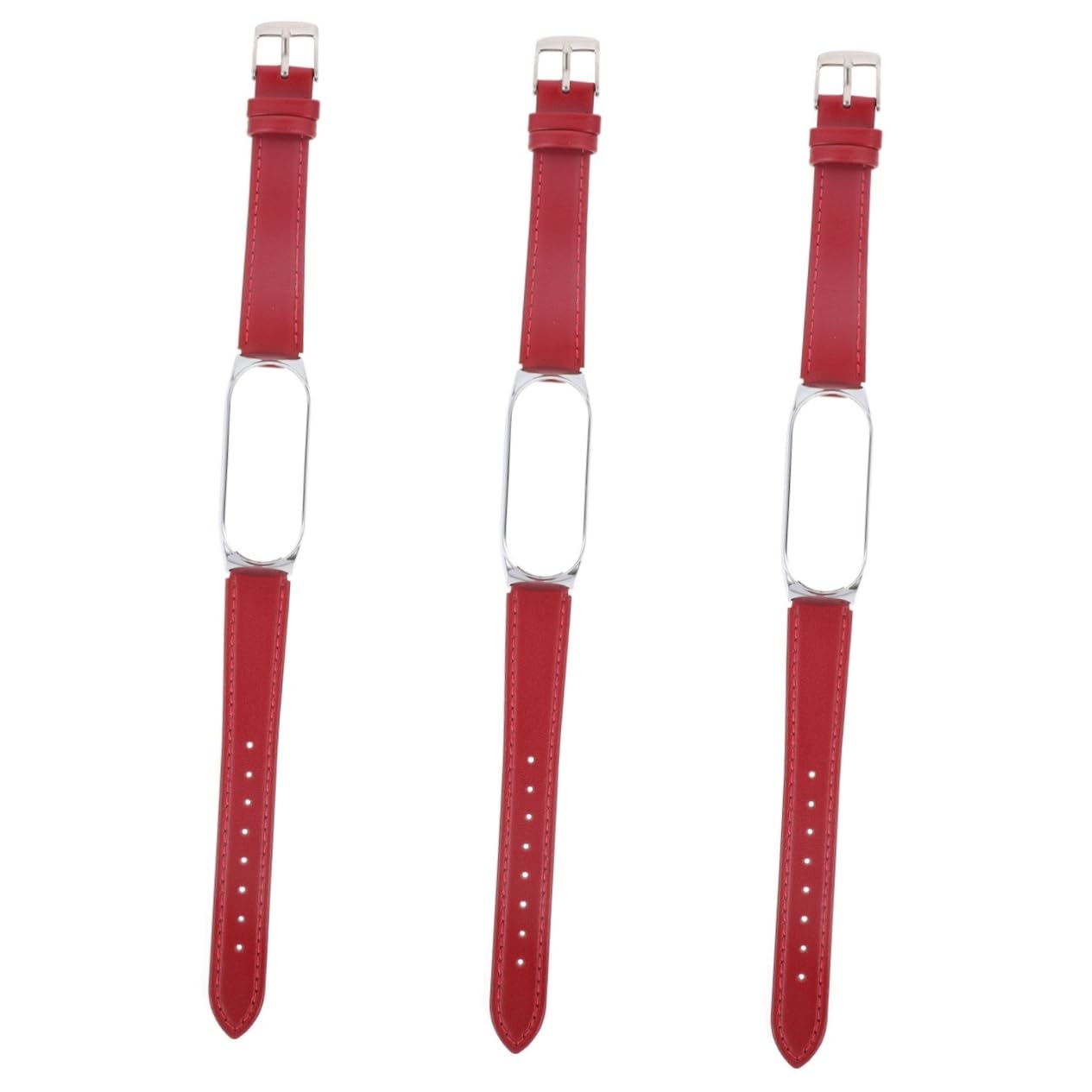 Gatuida 3Pcs Correa Reloj Inteligente Para Mujer Correa De Reloj De Liberación Rápida Reloj Digital Para Mujeres Relojes De Moda Para Mujeres Mi 5 Correa De Reloj 5 Mijo 5 Pulsera Piel