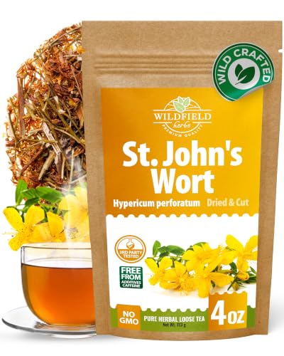 4 oz. St Johns Wort Herb Herbal Tea (Hypericum) - 113g Hierba De San Juan Herb Tea