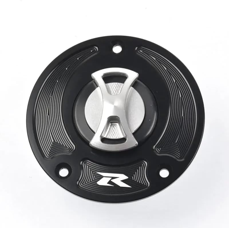 Keyless Motorcycle Fuel Gas Tank cap Cover For SUZUKI GSXR 600/GSXR 750 2004-2013 2005 2006 2007 2008 2009 2010 2011 2012 (Blue)